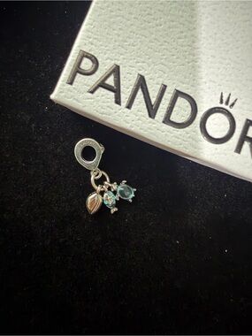 Fish, Sea Turtle & Conch Triple Dangle Charm